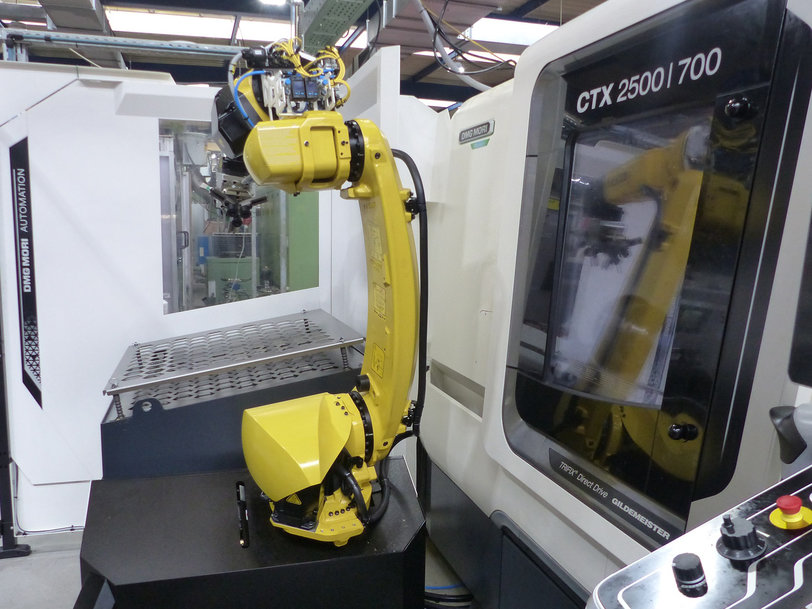Kammerer Gewindetechnik setzt neue Bearbeitungsmaschine mit Roboterautomatisierung ein